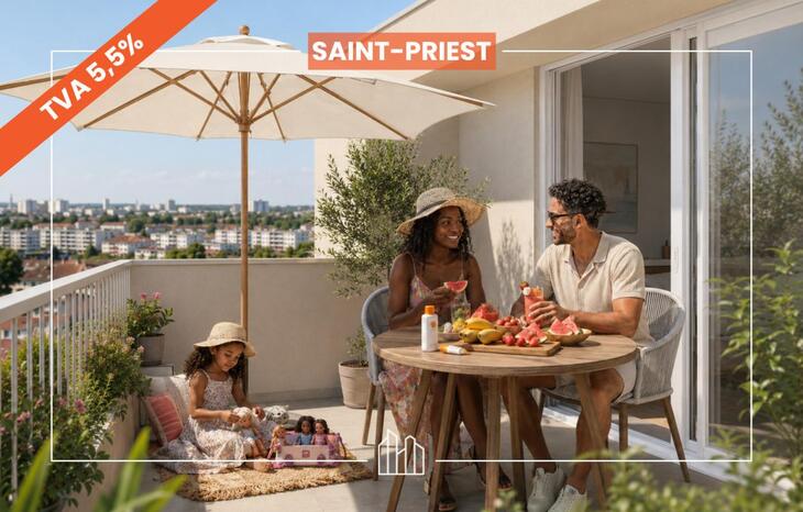 Programme immobilier neuf à vendre – RÉSIDENCE ÉMERAUDE - TVA 5,5%