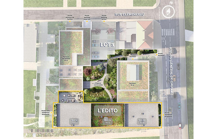Programme immobilier Residence l'Edito Schiltigheim