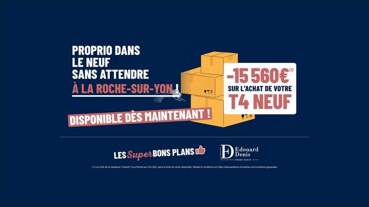 Logement neuf à vendre 374000