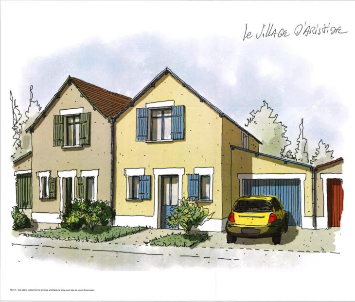 Maison neuve à vendre – Le Village d'Aristide
