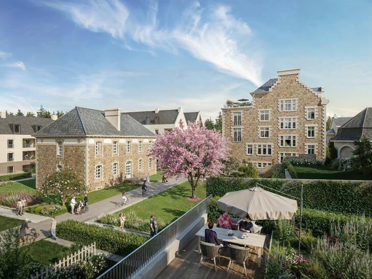 Appartement neuf à vendre – Le Hameau du Rosais : La Villa du Rosais & Le Pavillon