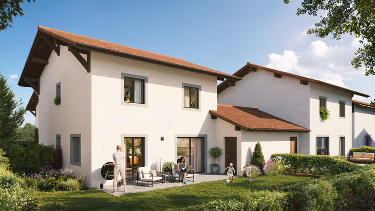 Programme immobilier Anthy-sur-Léman à 800m du Lac Léman et de sa plage Anthy-sur-Léman