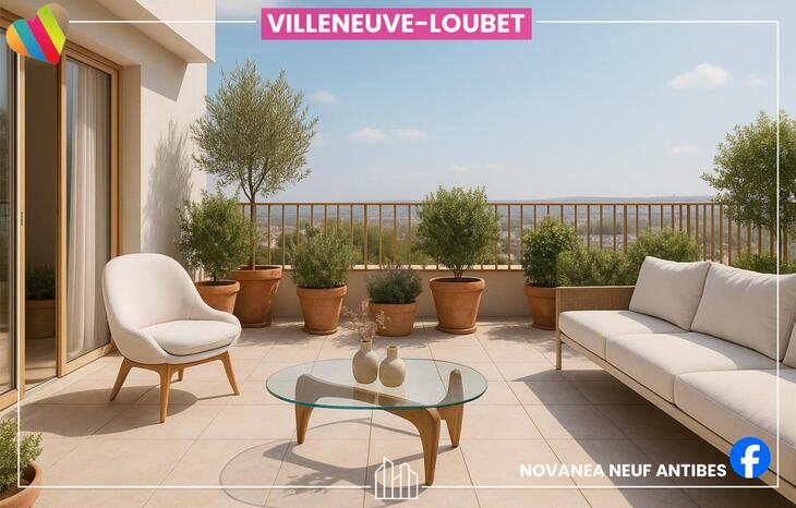 Appartement neuf à Villeneuve-Loubet