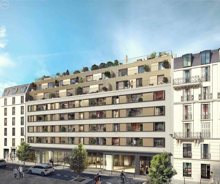 Appartement neuf Paris 18e