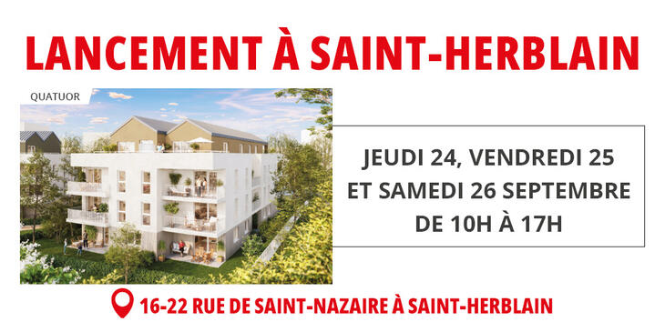 Appartement neuf à Saint-Herblain