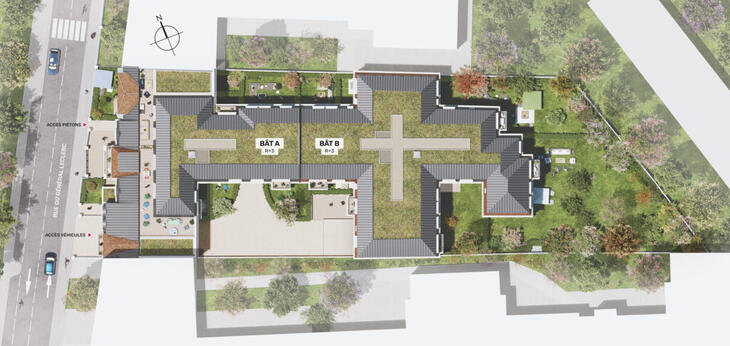 Programme immobilier Les Jardins Leclerc Villiers-sur-Marne