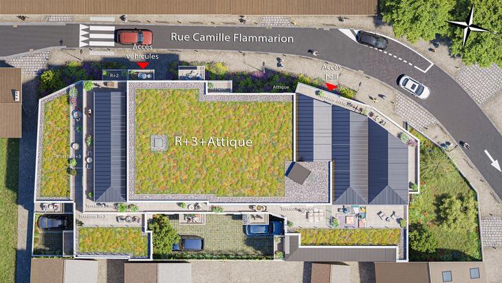 Programme immobilier Les Terrasses Flammarion Melun