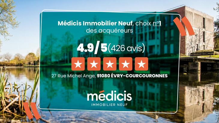 Programme immobilier Brétigny-sur-Orge écoquartier au sein d'un parc de 10 ha Brétigny-sur-Orge