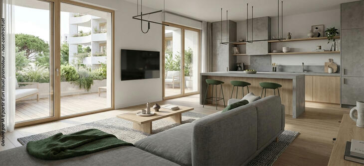Programme immobilier Montpellier quartier Nouvelle Mairie, proche tram et centre ville Montpellier