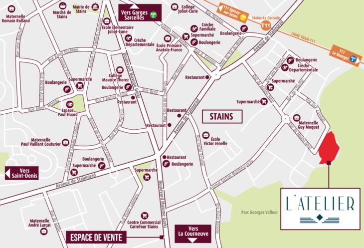 Programme immobilier L'Atelier Stains