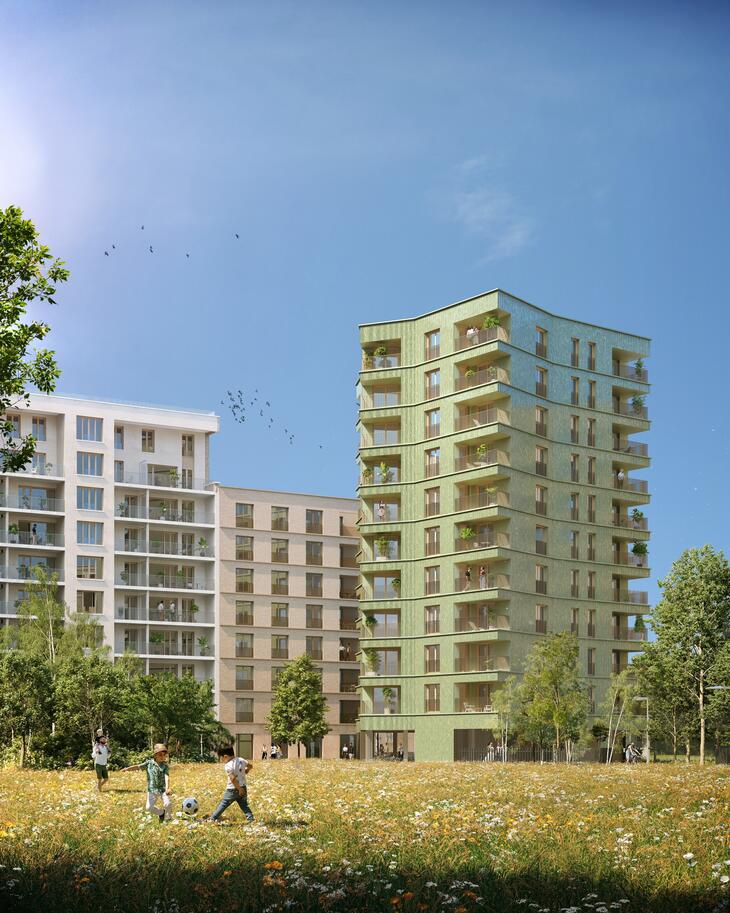Programme immobilier Ivry Maurice Gunsbourg 2 Ivry-sur-Seine