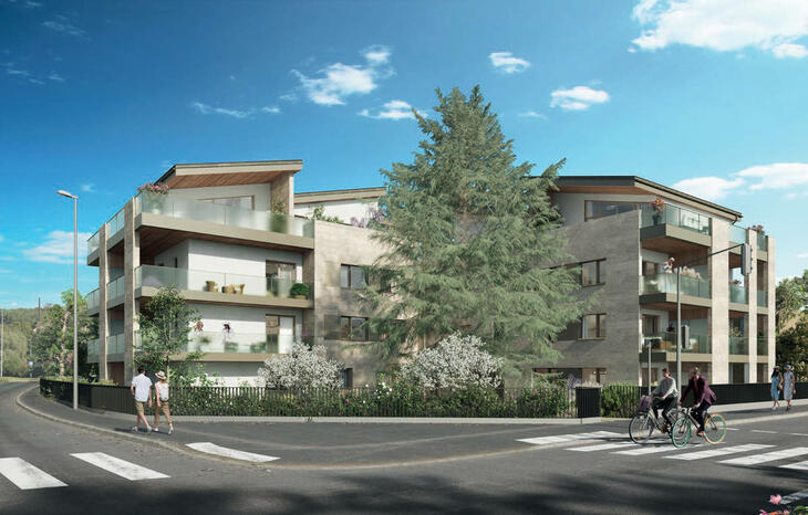 Programme immobilier neuf à vendre – Sainte-Foy-lès-Lyon en lisière de Lyon 5ème