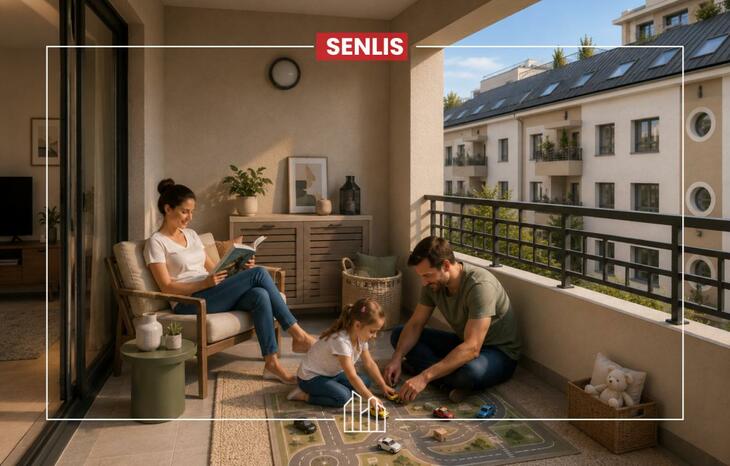 Programme neuf RÉSIDENCE COUP DE COEUR À SENLIS PROCHE DES COMMERCES