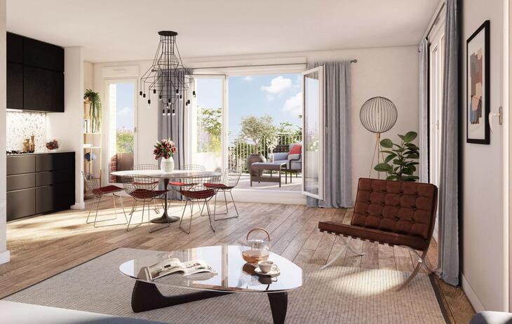 Appartement neuf à Saint-Ouen-sur-Seine