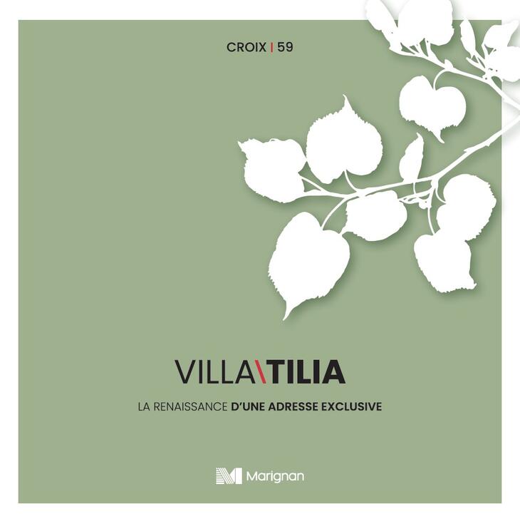 Programme immobilier Villa Tilia Croix