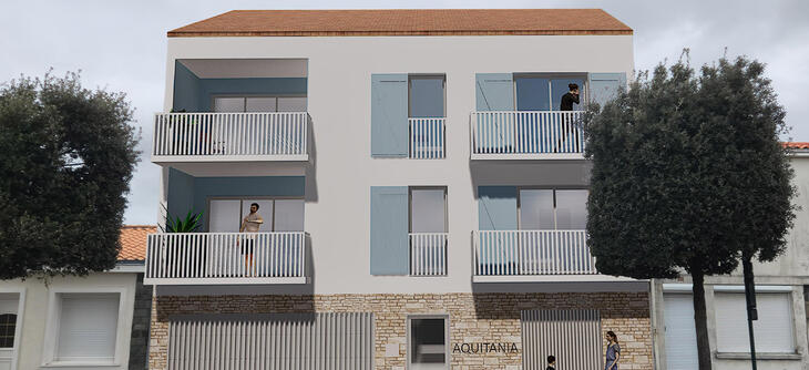 Programme immobilier Les Sables D'Olonne à 1km du marché Arago et de la Grande Plage Les Sables-d'Olonne