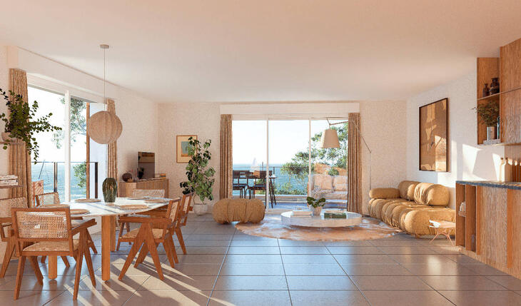 Appartement neuf à vendre – Saint-Nazaire face à la mer