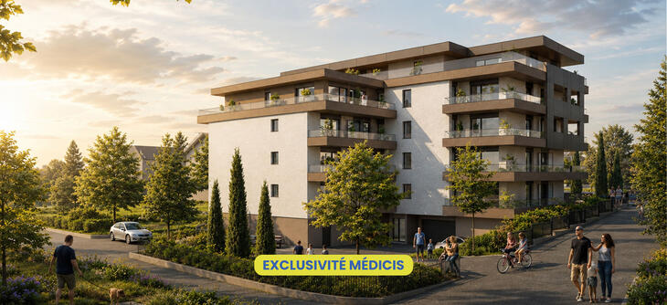 Programme neuf Thonon-les-Bains à 10 min à pied du lac Léman