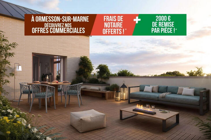 Appartement neuf à Ormesson-sur-Marne