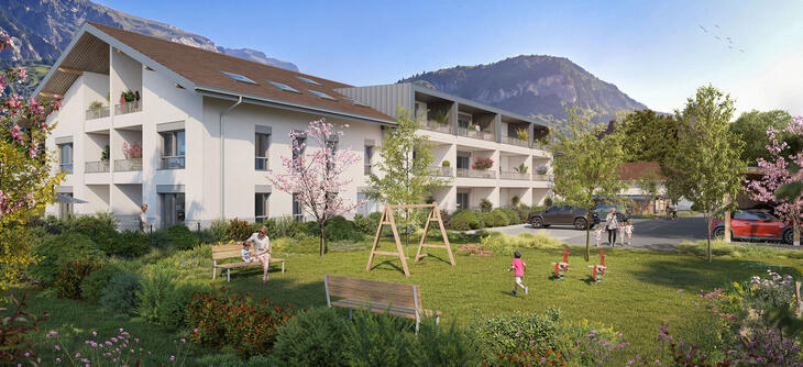 Programme immobilier neuf à vendre – Marnaz au pied des montagnes à 40 minutes en voiture de Genève