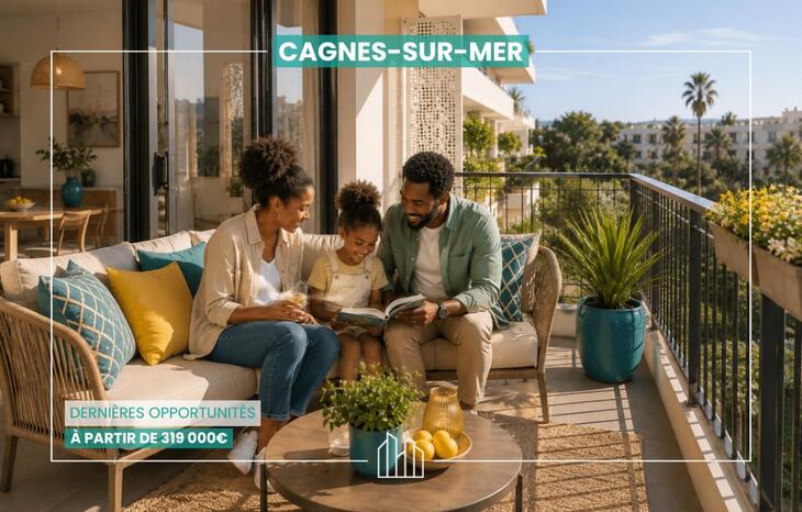 Appartement neuf à Cagnes-sur-Mer