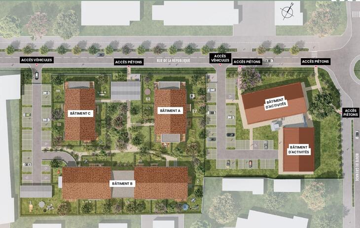 Programme immobilier Le Domaine de Pusiol Beauzelle