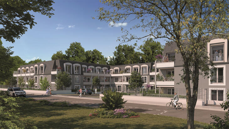 Programme immobilier Quincy-sous-Sénart résidences seniors à 750m du RER D Quincy-sous-Sénart