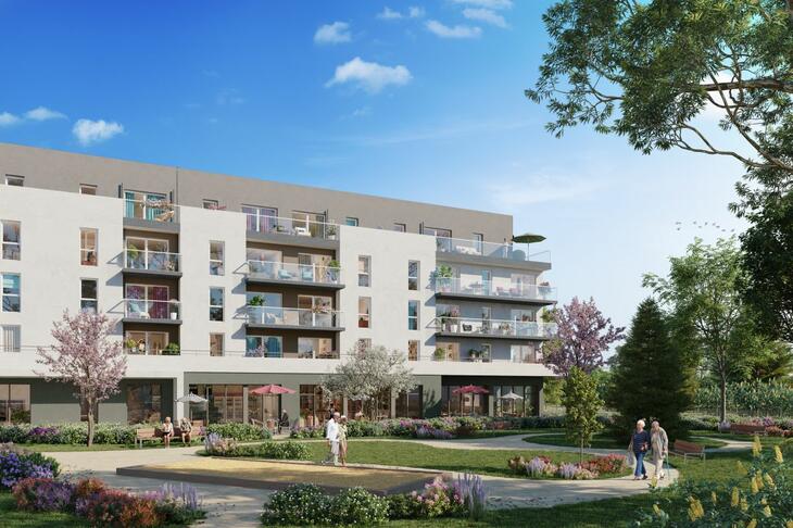 Appartement neuf à vendre – VALSE'ROSE - Résidence Seniors - LMNP
