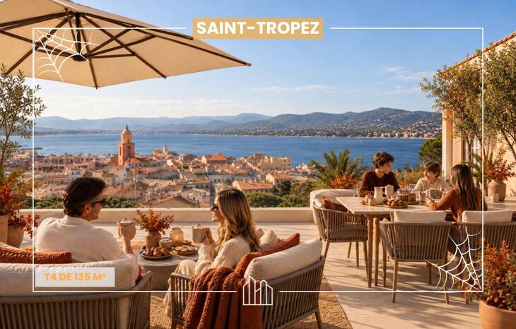 Appartement neuf à Saint-Tropez