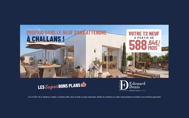 Logement neuf à vendre 169000