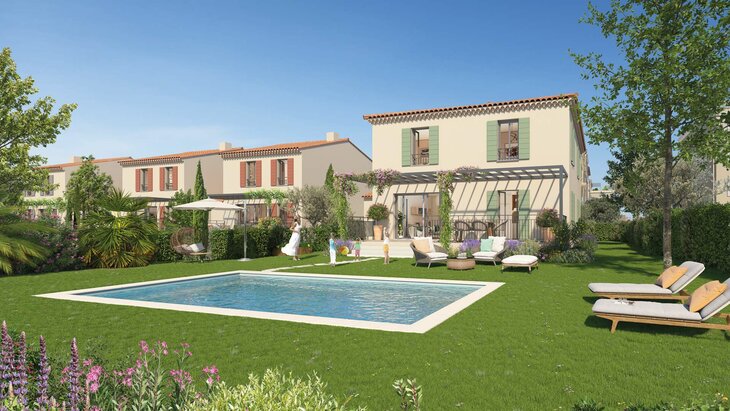 Maison neuve Aix-en-Provence