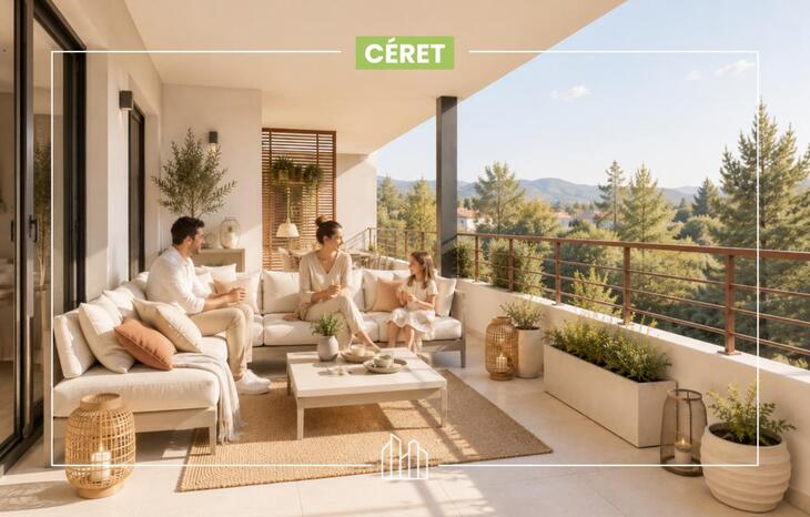 Programme neuf APPARTEMENTS NEUFS - BALCONS OU TERRASSES - PROXIMITÉ DES COMMODITÉS