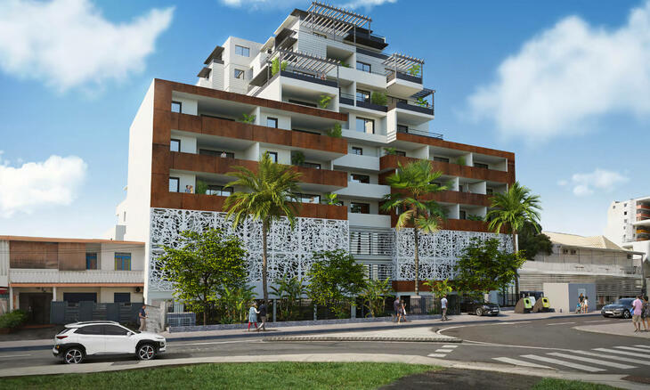 Programme immobilier neuf à vendre – Saint-Denis à 2 min a pied du Jardin de l'Etat