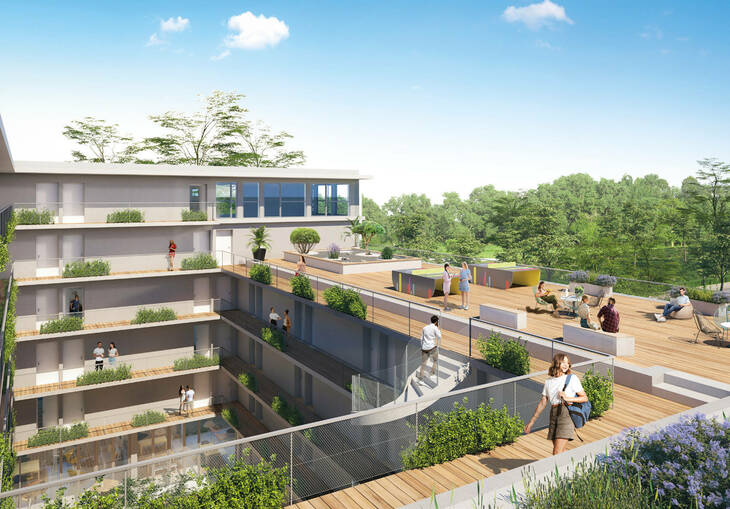 Programme immobilier neuf à vendre – Villeneuve-d'Ascq résidence étudiante campus cité scientifique