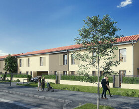 Vaulx-en-Velin quartier pavillonnaire du Village-Nord
