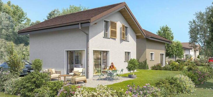 Programme immobilier La Motte-Servolex maisons neuves entre lac et campagne La Motte-Servolex