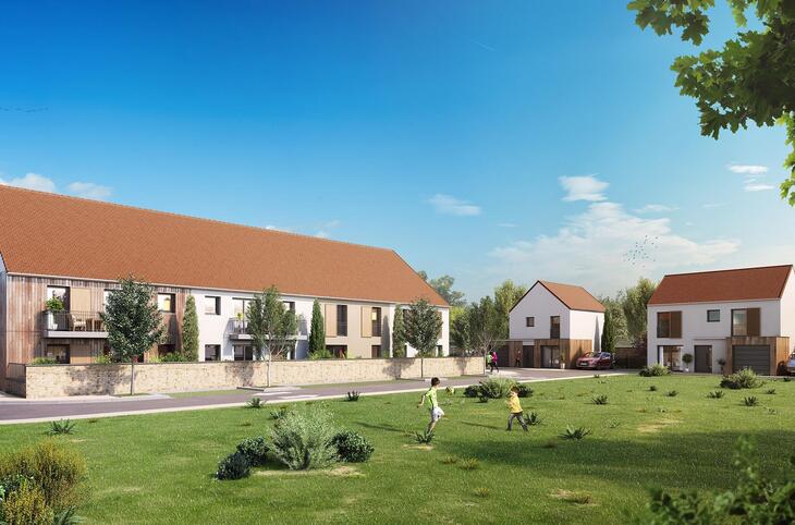 Maison neuve Mauchamps
