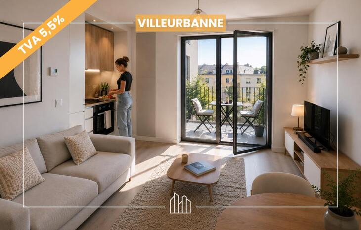 Appartement neuf à Villeurbanne