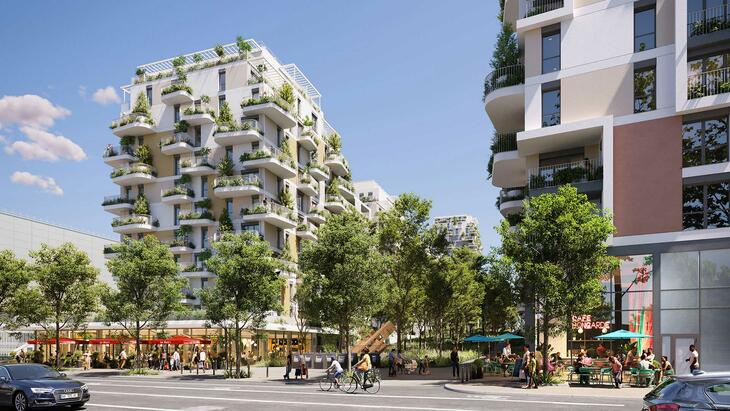 Programme immobilier Votre Appartements Neufs À Deux Pas Des Commerces ! Villeneuve-la-Garenne