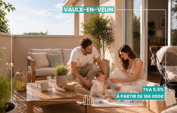 Appartement neuf à Vaulx-en-Velin