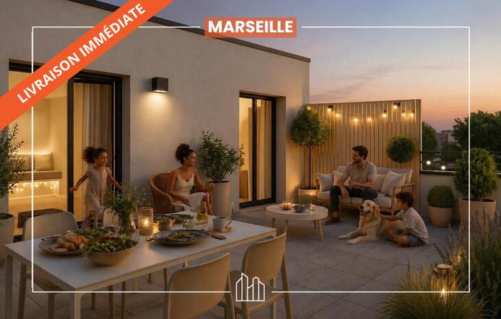 Appartement neuf à Marseille 8e
