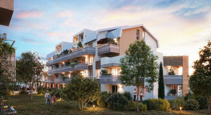 Programme immobilier neuf à vendre – VIVRE ENSEMBLE COLOMIERS AEROSPACE