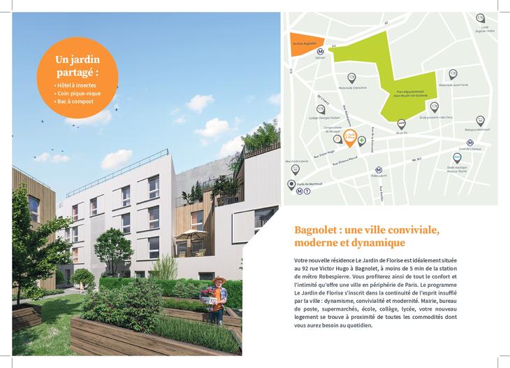 Programme immobilier Le Jardin de Florise Bagnolet