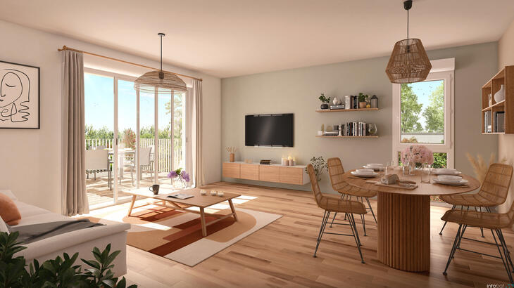 Appartement neuf à la Ville-aux-Dames