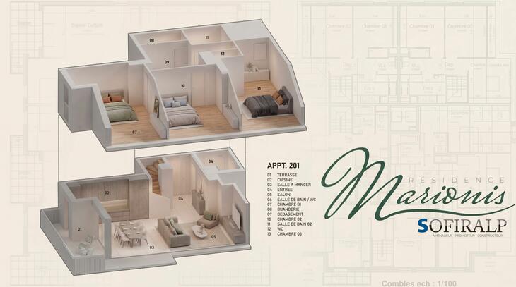 Programme immobilier Résidence Marionis Bourgoin-Jallieu